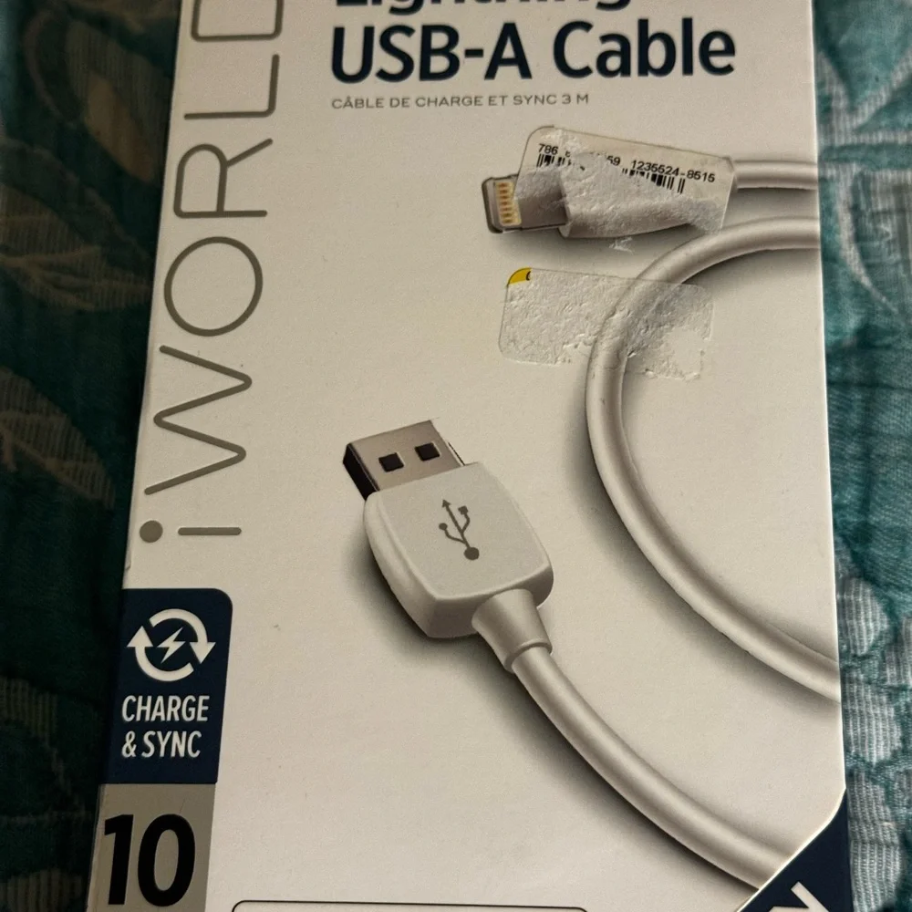 Lightning to USB-A Cable - White